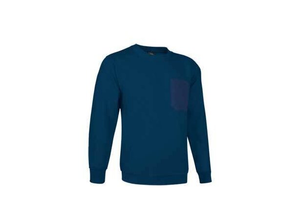 Sudadera de felpa con bolsillo Valento azul