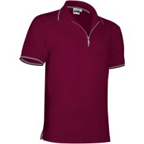 Polos de publicidad algodón piqué con cremallera