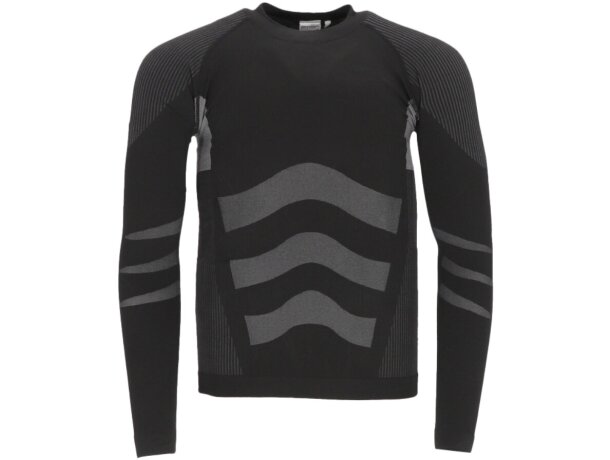 Camiseta térmica elástica Sideros con tecnología seamless detalle 2