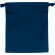 Bolsa Laila de poliéster con tacto algodón y cordón Azul marino orión
