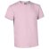Camiseta cuello redondo 160 gr Racing Valento rosa