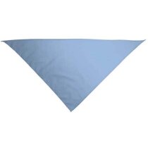 Pañuelo de forma triangular Valento personalizado azul claro