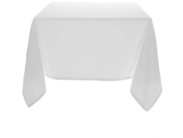Mantel cuadrado Muffin de poliéster raso para restauración detalle 3