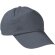 Gorras bicolor de 100% algodón 180 g/m2 Promotion Gris vigore