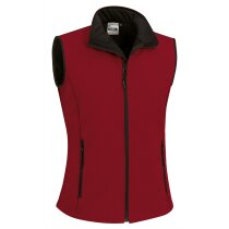 Chaleco Candice softshell tres capas para mujer