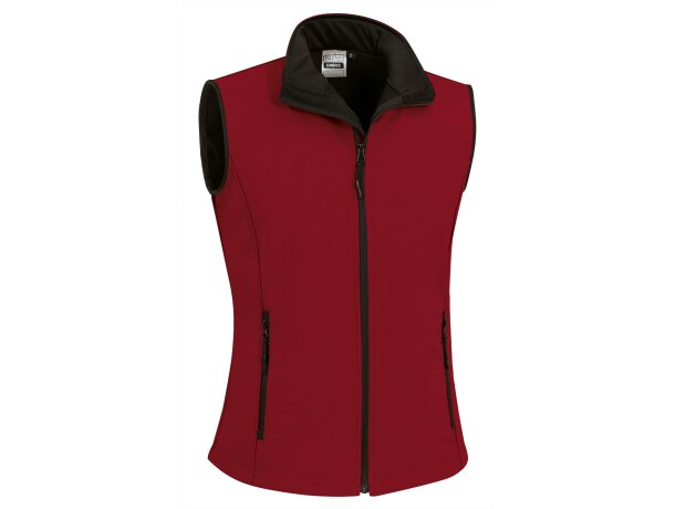 Chaleco Candice Softshell Tres Capas Cortavientos Para Mujer detalle 1