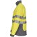 Chaqueta reflectante poliéster-elastano tejido bi-elástico cortavientos detalle 3