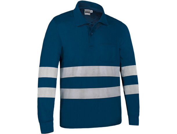 Polo Longford reflectante transpirable con manga larga y perchado detalle 1