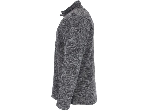 Jersey polar Idaho de poliéster con cuello alto y media cremallera detalle 3