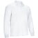 Polo manga larga Valiant para uniforme laboral profesional Blanco