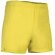 Pantalón deportivo corto de poliéster Valento amarillo