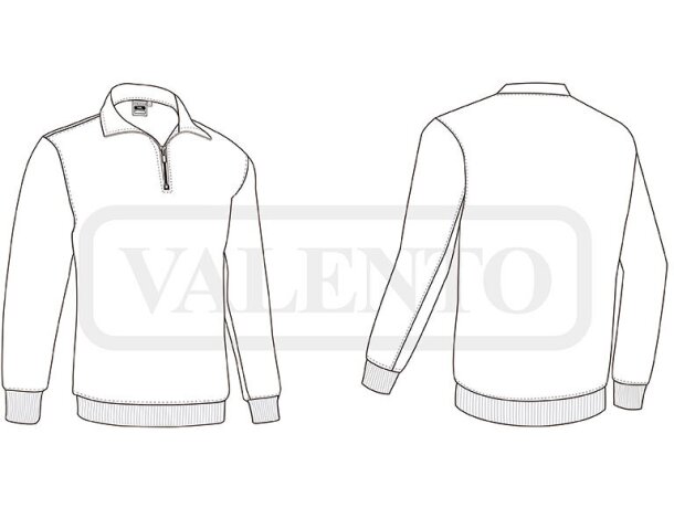 Sudadera CARL Valento detalle 1