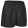 Pantalón corto de deporte de poliester Valento personalizado negro