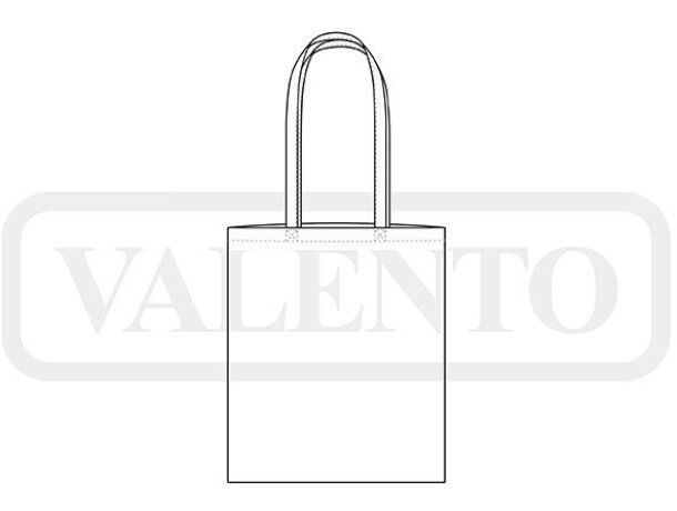 Bolsas de algodón personalizadas 160 g/m2 Caliope detalle 1