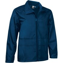 Chaqueta Walter impermeable azul marino con capucha
