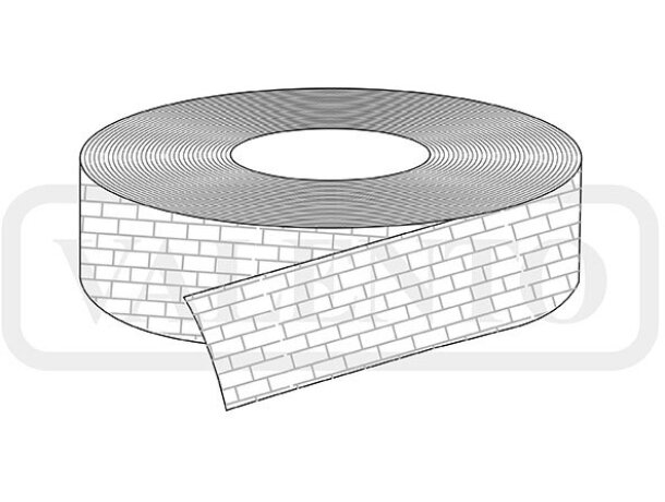 Cinta retro-reflectante de coser Highman 50m x 5cm detalle 1
