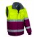 Chaqueta desmontable alta visibilidad Donegal con chaleco Antracita vigoré