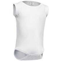 Body de bebé en algodón liso 200 gr Valento blanco personalizado Body de bebé en algodón liso 200 gr Valento blanco personalizado