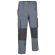 Pantalón resistente de hombre con bolsillos y rodilleras Valento gris personalizado