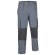 Pantalón resistente de hombre con bolsillos y rodilleras Valento gris personalizado