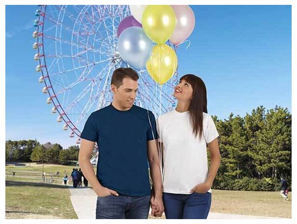 Camiseta unisex cuello redondo de Valento 190 gr Valento