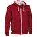 Sudadera Felpa con Capucha Valento roja