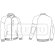 Chaqueta softshell Rough con refuerzos Rip-Stop impermeables detalle 1