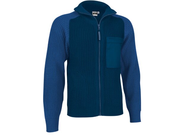 Polares personalizados Valento Arce bicolor tejido tricot 525 g/m² detalle 5