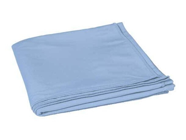 Toalla de microfibra 90x150 cm Valento azul claro barata
