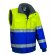 Chaqueta desmontable alta visibilidad Donegal con chaleco Azul azulina