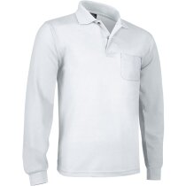 Polo Breda algodón piqué manga larga azul marino