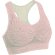 Top deportivo mujer Marina sin costuras transpirable vigoré Azul celeste/azul royal