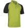 Polo de manga corta combinado venur de Valento 220 gr Valento verde claro barato