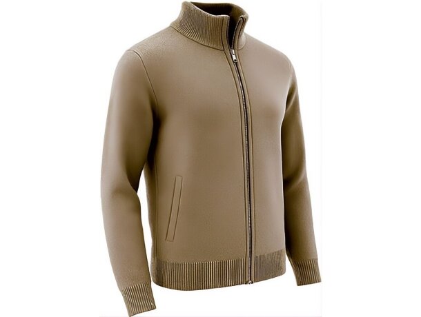 Chaqueta Carlo de punto tricot en acrílico para uniformidad detalle 1