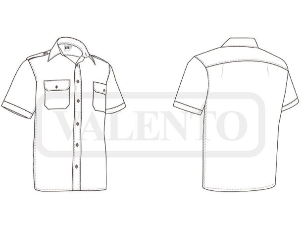 Camisa manga larga VIGILANT Valento detalle 1