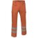 Pantalón multibosillos de sarga con reflectantes Valento naranja av