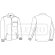 Chaqueta trabajo de polar interior Winterfell detalle 1