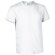 Camiseta básica manga corta cuello redondo Valento Valento personalizada blanca