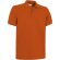 Polos de manga corta impresas unisex poliéster 220 g/m2 Hamburgo Naranja fiesta