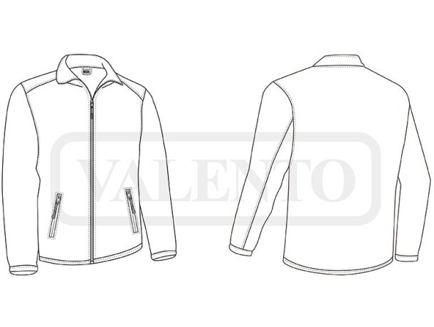 Chaqueta polar JAMES Valento detalle 1