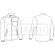 Forro polar unisex poliéster con tres bolsillos 300 g/m2 detalle 1