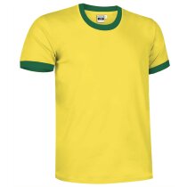 Camiseta Combi manga corta Niño Colores Valento naranja-verde personalizado
