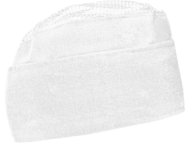 Gorro Bower sarga 65% poliéster rejilla superior con velcro detalle 1