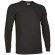 Camiseta manga larga con puño Arrow de Valento 160 gr Valento personalizada negra