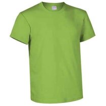 Camiseta básica manga corta cuello redondo Valento Valento amarilla grabada Camiseta básica manga corta cuello redondo Valento Valento amarilla grabada
