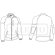 Chaqueta softshell Caledonia tres capas con refuerzos Rip-Stop detalle 1