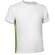 Camiseta Leopard Bicolor Niño   Valento personalizada blanca-verde
