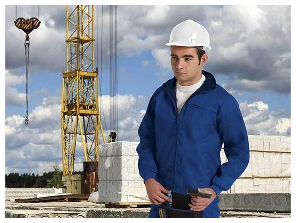 Chaqueta polar con bolsillos para trabajar Valento