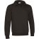 Sudadera media cremallera WOOD Valento Negro