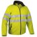 Chaqueta de cuello alto con protección térmica y reflectantes Valento amarillo alta visibilidad personalizada